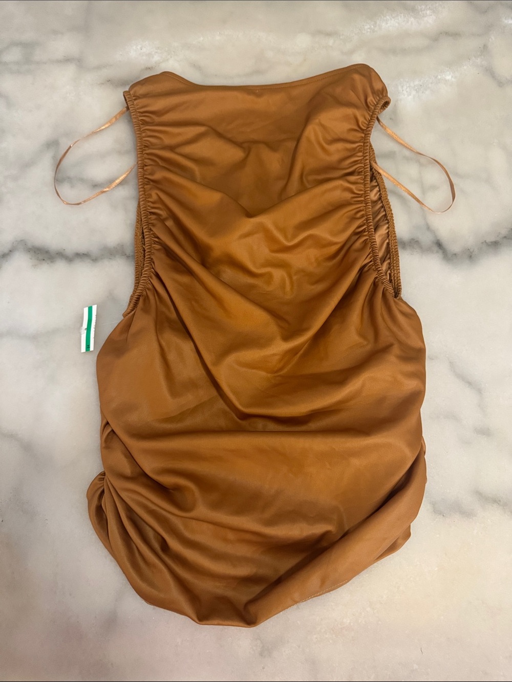 Free People Ride Along Ruched Tank - Picture 4 of 7